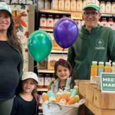 Elsa and Chris DeGroot, owners of Tepetán and family, Photo courtesy of Elsa DeGroot