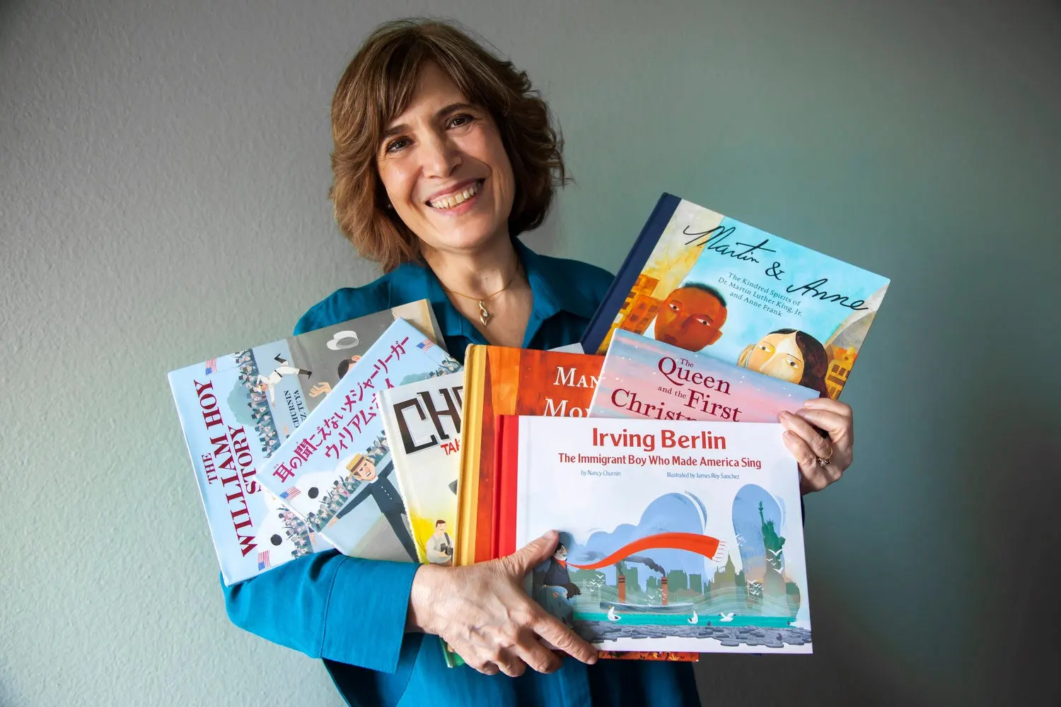 Children's book author Nancy Churnin