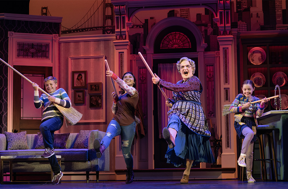 Mrs. Doubtfire musical, photo courtesy of Joan Marcus