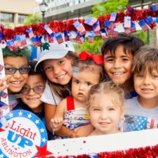 Light Up Arlington, photo courtesy of Downtown Arlington