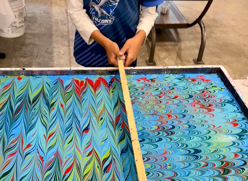 Dallas Silk Art, photo courtesy of Jeanette Johnston