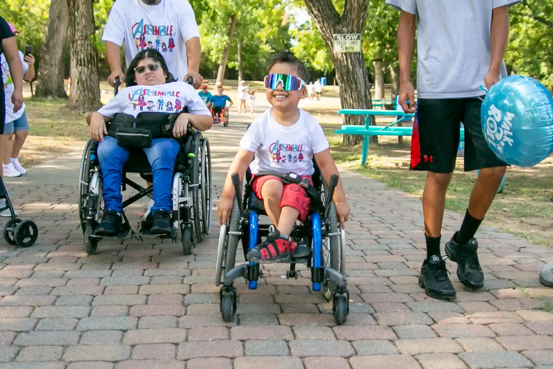 Walk-N-Roll for SBANT, photo courtesy of Spina Bifida Association of North Texas