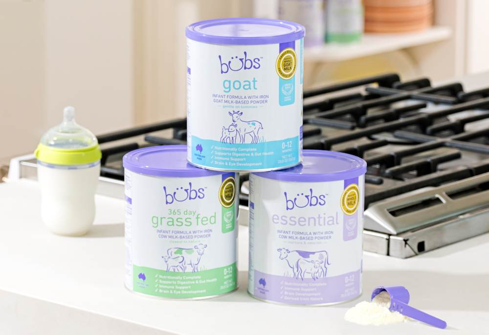 bubs Easy-digest Goat Milk 3缶セット