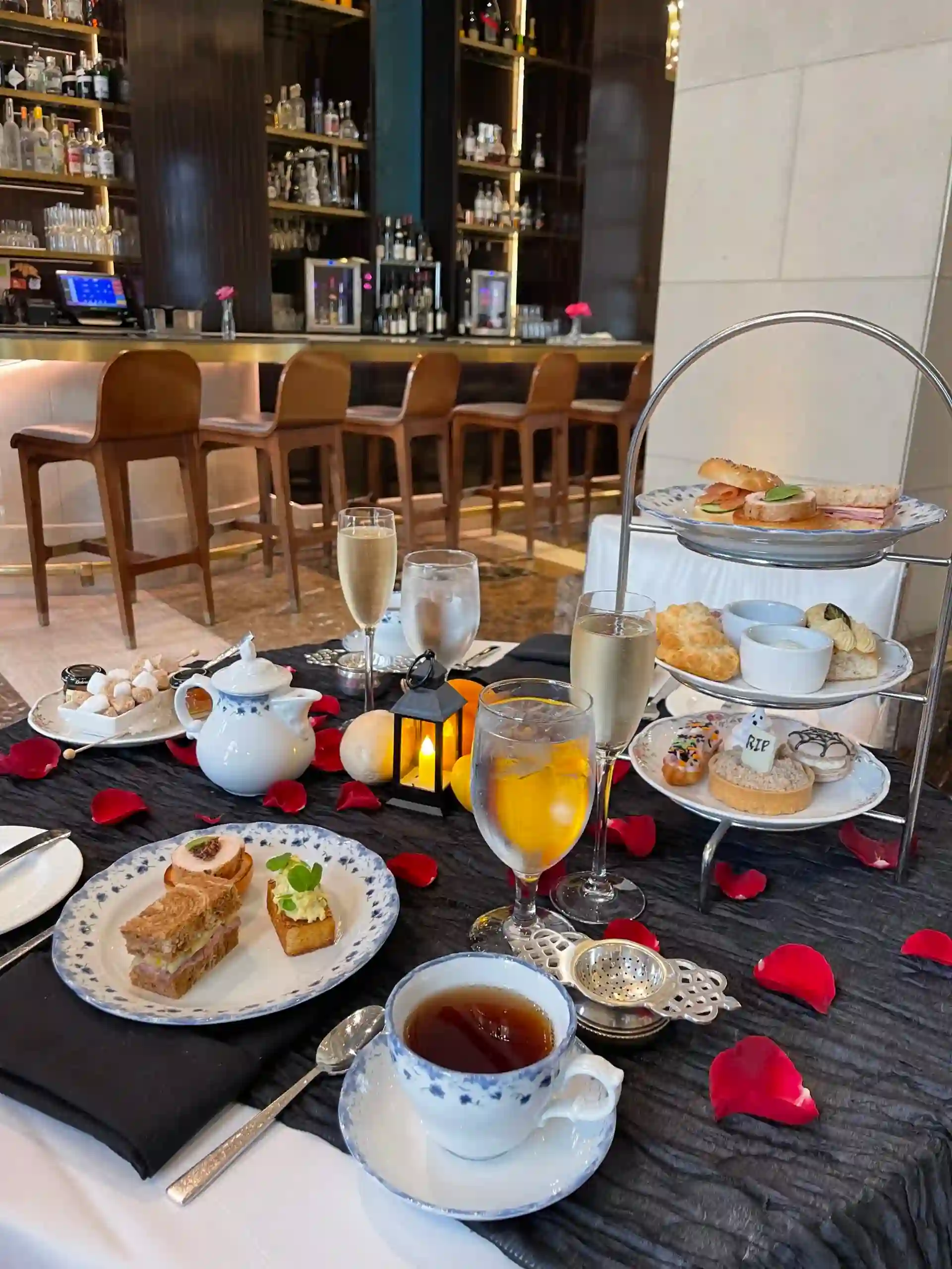 The Nightmare Before Christmas High Tea at Hotel Crescent Court