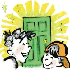 Dad Amongst Dudes: The Man Who Works Upstairs, column by Josh Farnsworth, illustration by Mary Dunn