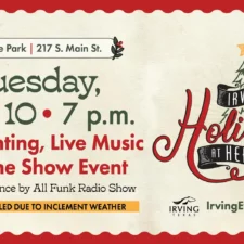 Irving Holidays at Heritage Parade and Tree Lighting