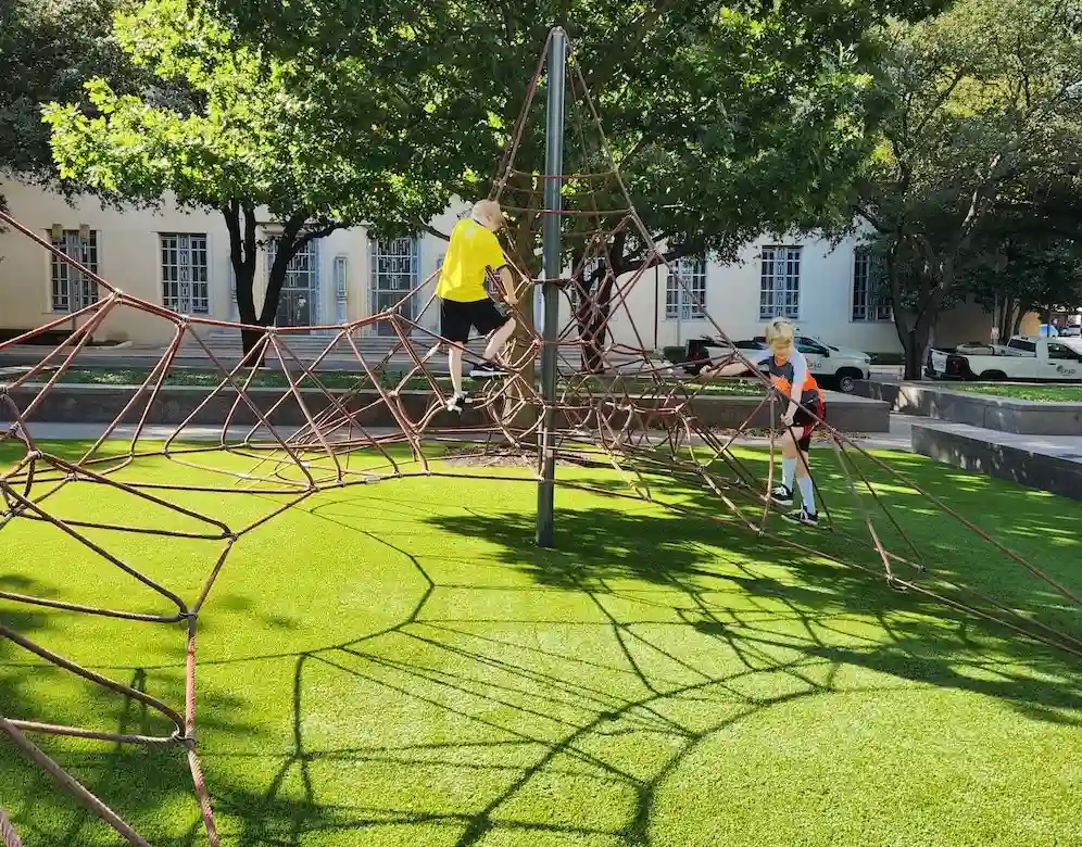 Burk Burnett Park in downtown Fort Worth, photo courtesy of Lacey Wulf