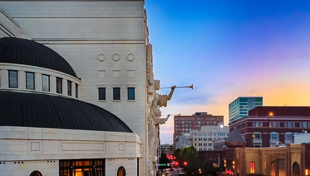 Bass Performance Hall angels, photo courtesy of Darah Hubbard