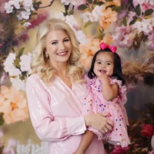 Martha Neibling and Grace, photo courtesy of Lala Photography