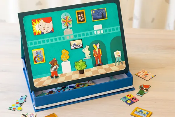 My Museum Magnetic Play Scene from Petit Collage