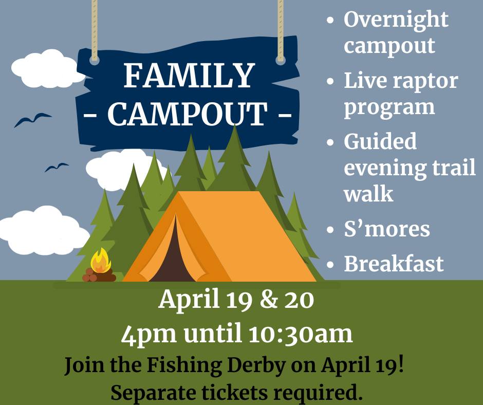 Family Campouts at Blackland Prairie Raptor Center