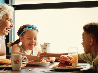 Kids Eat Free meal deal from Denny's