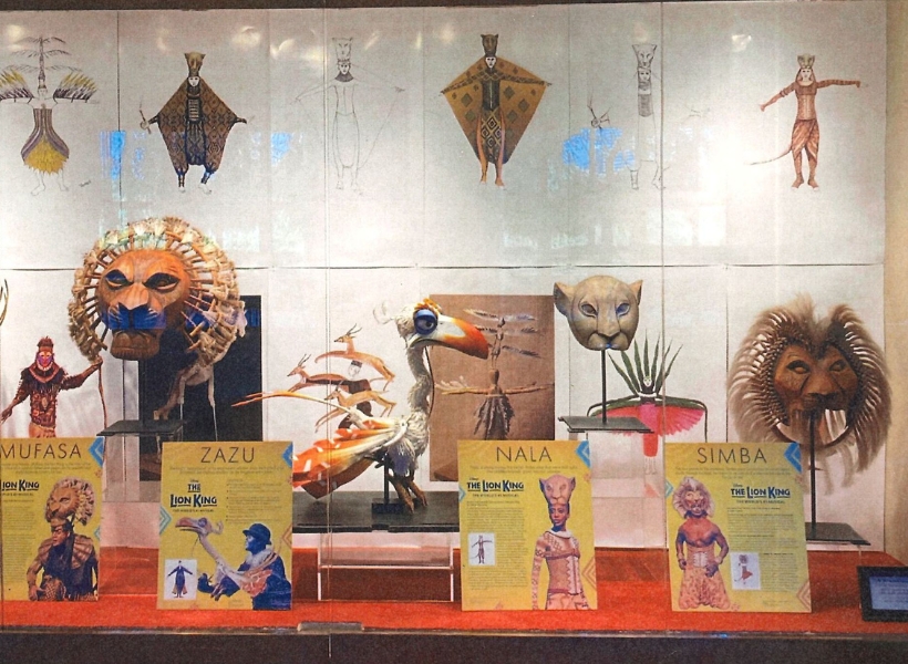 The Lion King exhibition, photo courtesy of the African American Museum of Dallas