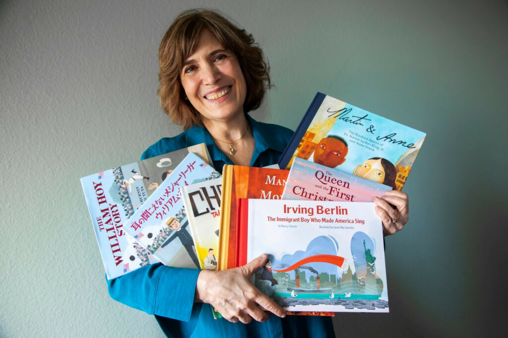 Children's book author Nancy Churnin