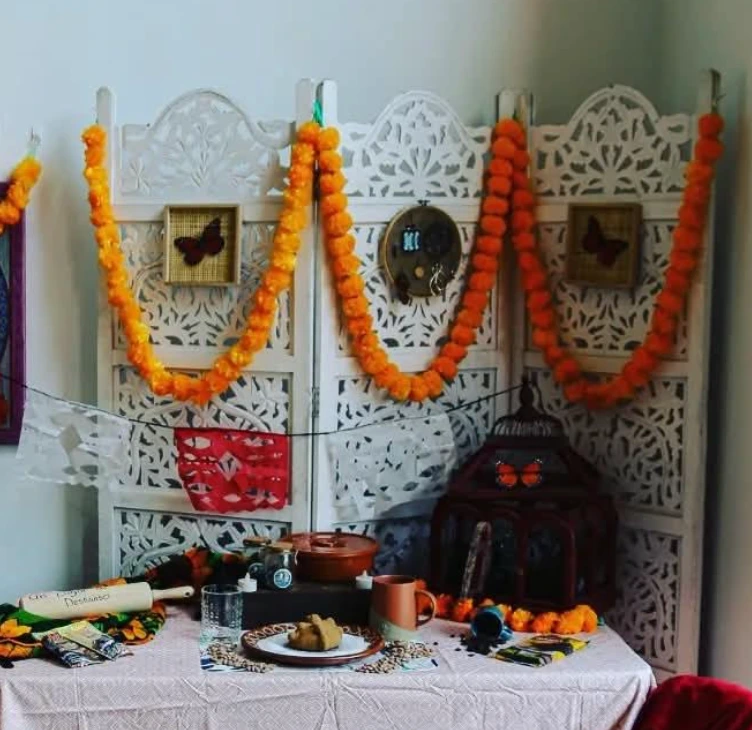 Community altar, Cara Mia Theatre