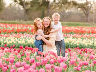 Tulipalooza, pick your own tulip farm in North texas, photo courtesy of Lauren Zoucha, Ellis County Minis