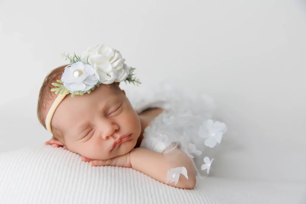 sleeping baby photographed by Kristie Lynn 