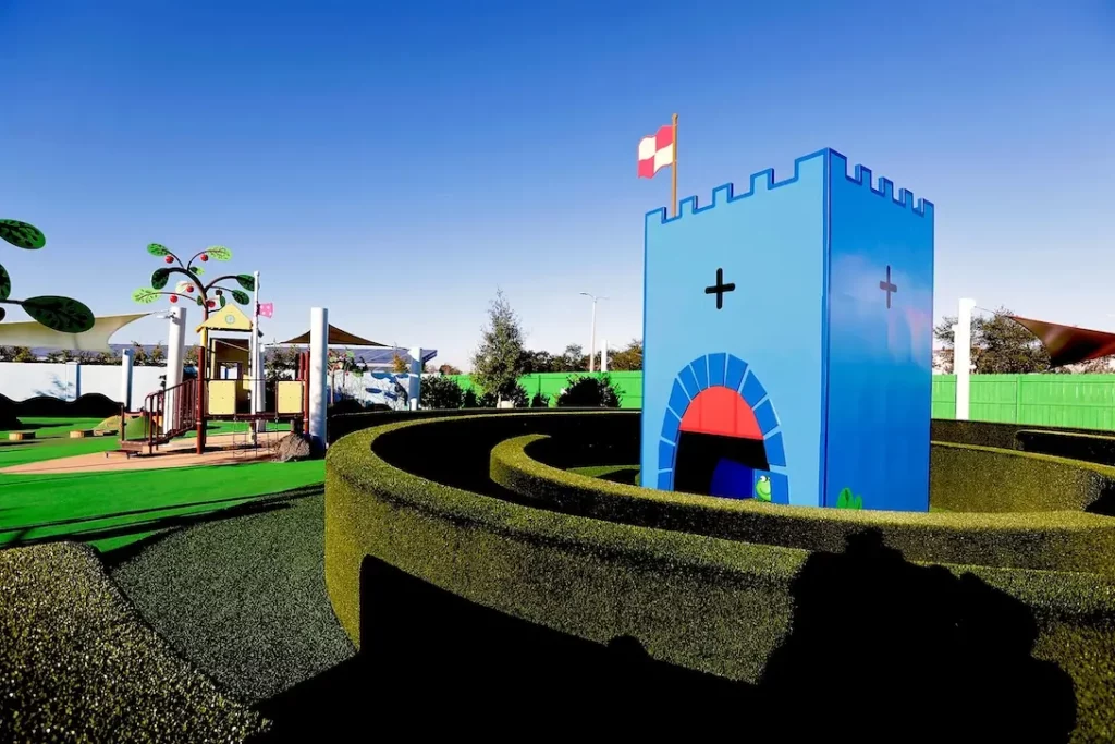 George's Fort at Peppa Pig Theme Park, photo courtesy of Merlin Entertainments