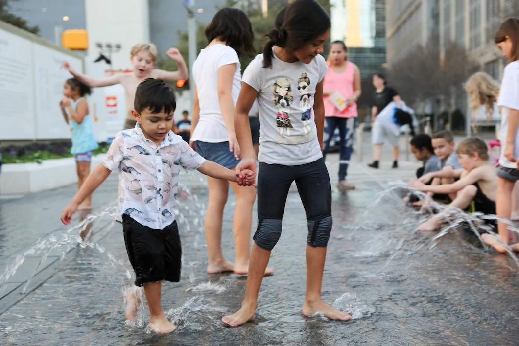 YMCA Family Night at Klyde Warren Park in Dallas