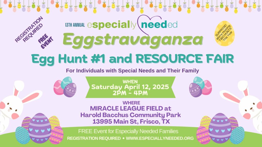 Especially Needed's Easter Egg Hunt