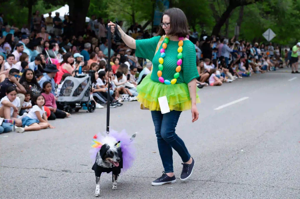 Easter in the Park and Pooch Parade, photo courtesy of Turtle Creek Conservancy