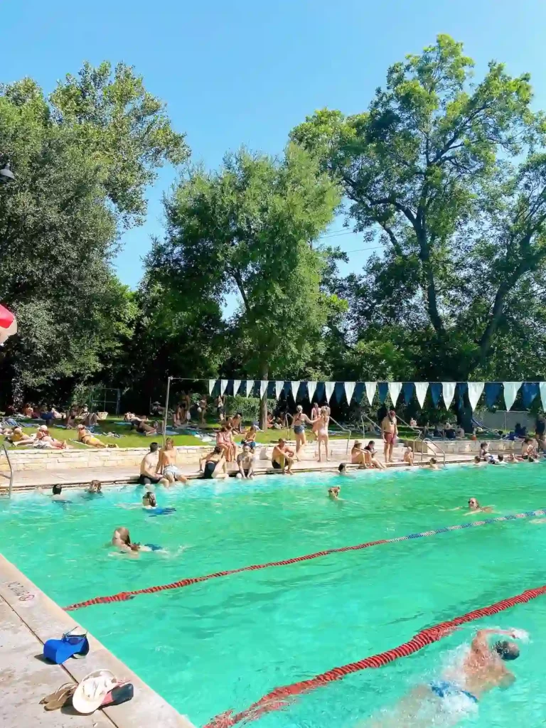 Deep Eddy Pool, courtesy of Alexandra Reichek