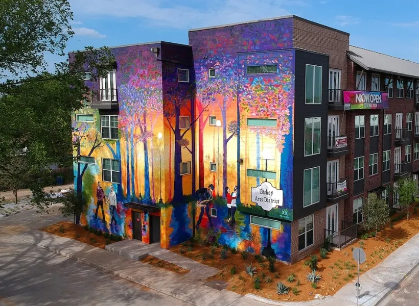 John Bramblitt mural