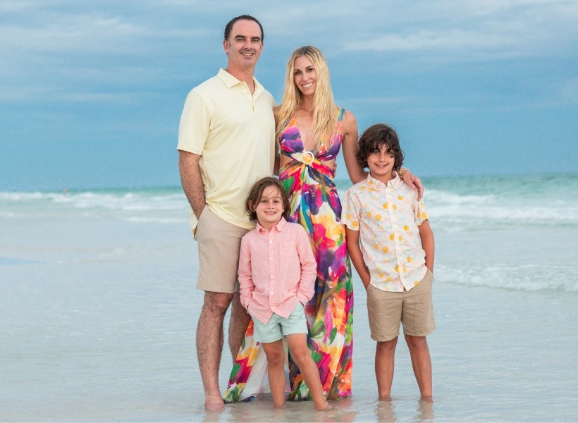 Loren Williams and family, courtesy Brandy Clark Photography