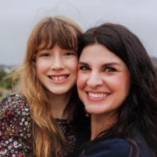 Amon Carter Museum director Amanda Blake with daughter, Edie, photo credit Amanda Blake