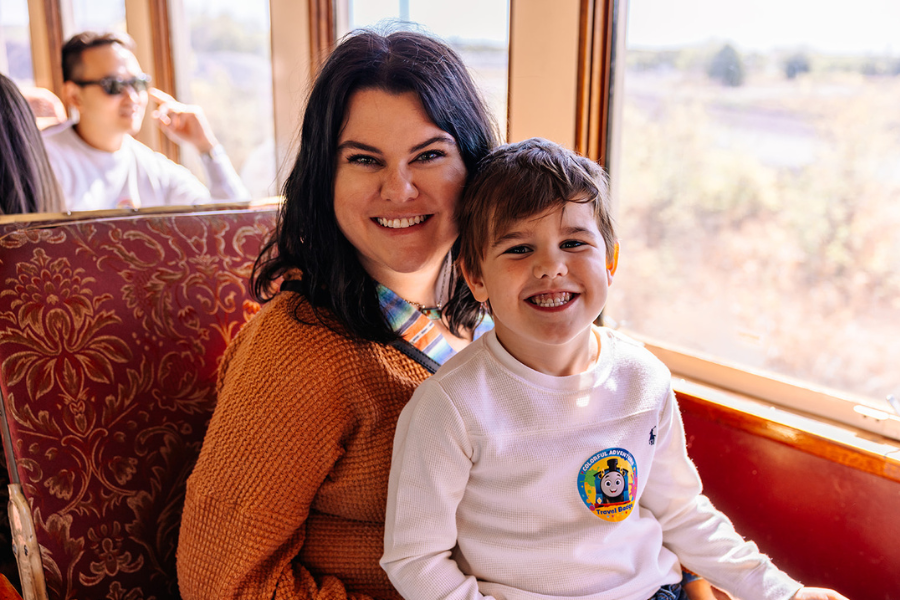 Mother's Day Train excursions on the Grapevine Vintage Railroad