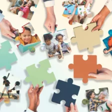 iStock image of puzzle pieces representing how parents piece together plans for child care during the summer