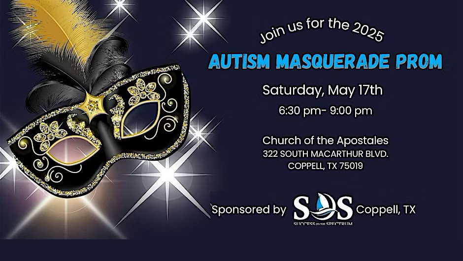 Autism-Friendly Masquerade Prom, hosted by Success on the Spectrum
