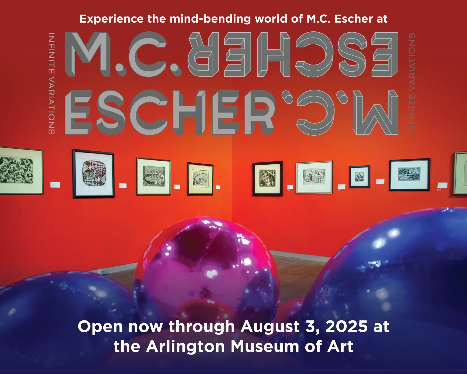 M.C. Escher: Infinite Variations, Arlington Museum of Art