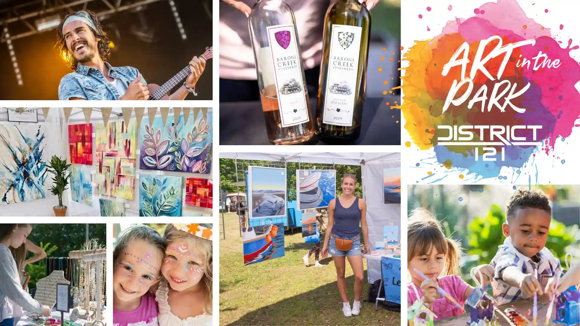 Art in the Park, District 121 in McKinney