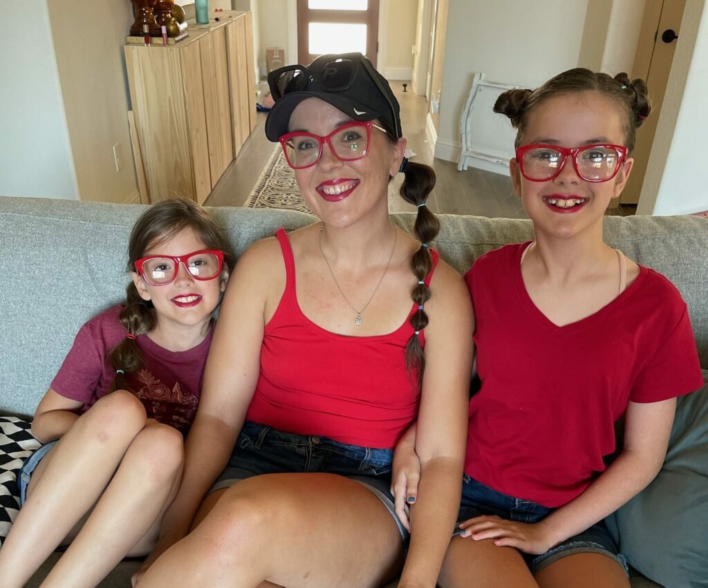 Frisco mom Johanna McDaniel and her daughters (1)