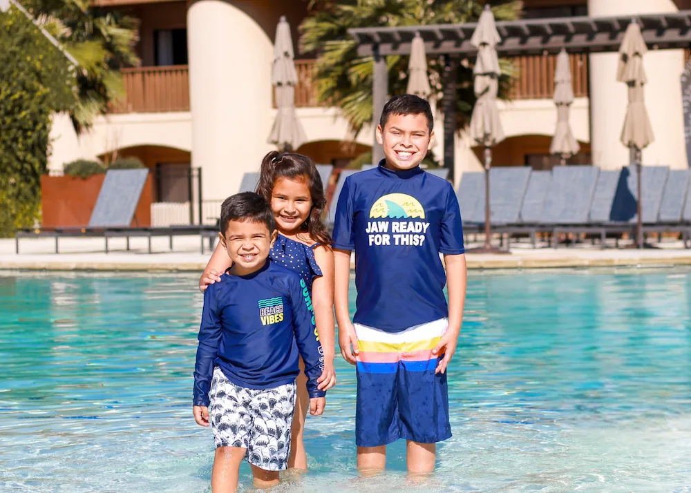 The resort pool at Tapatio Springs Hill Country Resort in Boerne, Texas