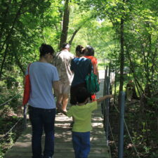 Family camp at the Heard Natural Science Museum and Wildlife Sanctuary