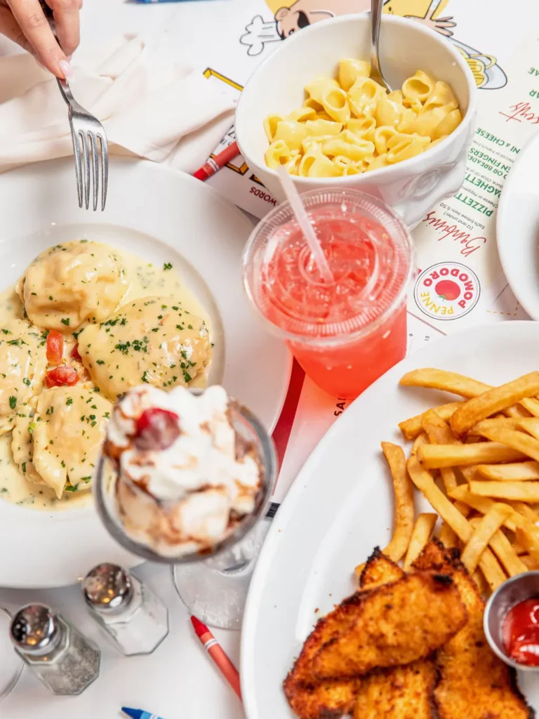 Find kids meal deals every day at Penne Pomodoro, photo courtesy Lombardi Family Concepts, Inc.