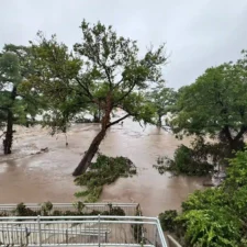 Flash flooding in Kerrville, Texas Photo courtesy Texas Rivers and Streams
