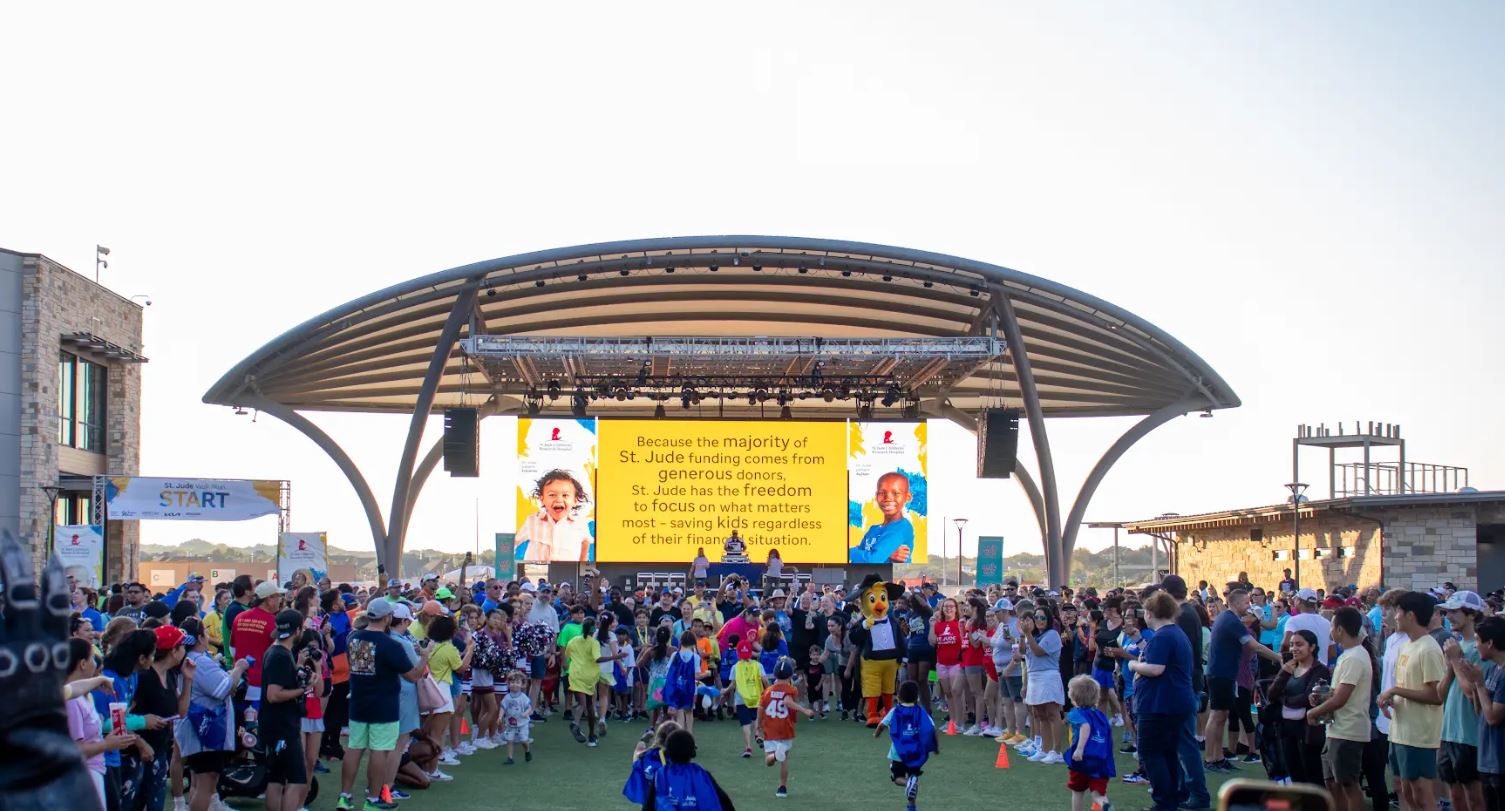 St. Jude Walk Dallas, photo courtesy St. Jude Children's Research Hospital