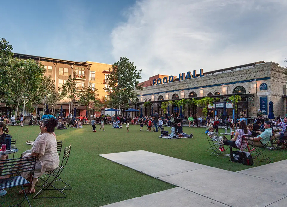 Food Hall at Bottling Dept.Photo Credit: Photo courtesy of Potluck 