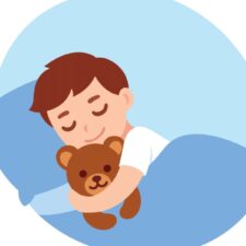 iStock illustration of child sleeping, article on whether melatonin is safe and how to use it effectively