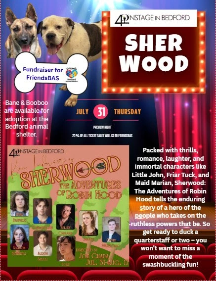 Sherwood: The Adventures of Robin Hood, at ONSTAGE in Bedford