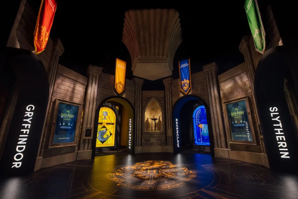 Harry Potter: The Exhibition, Hogwarts Houses