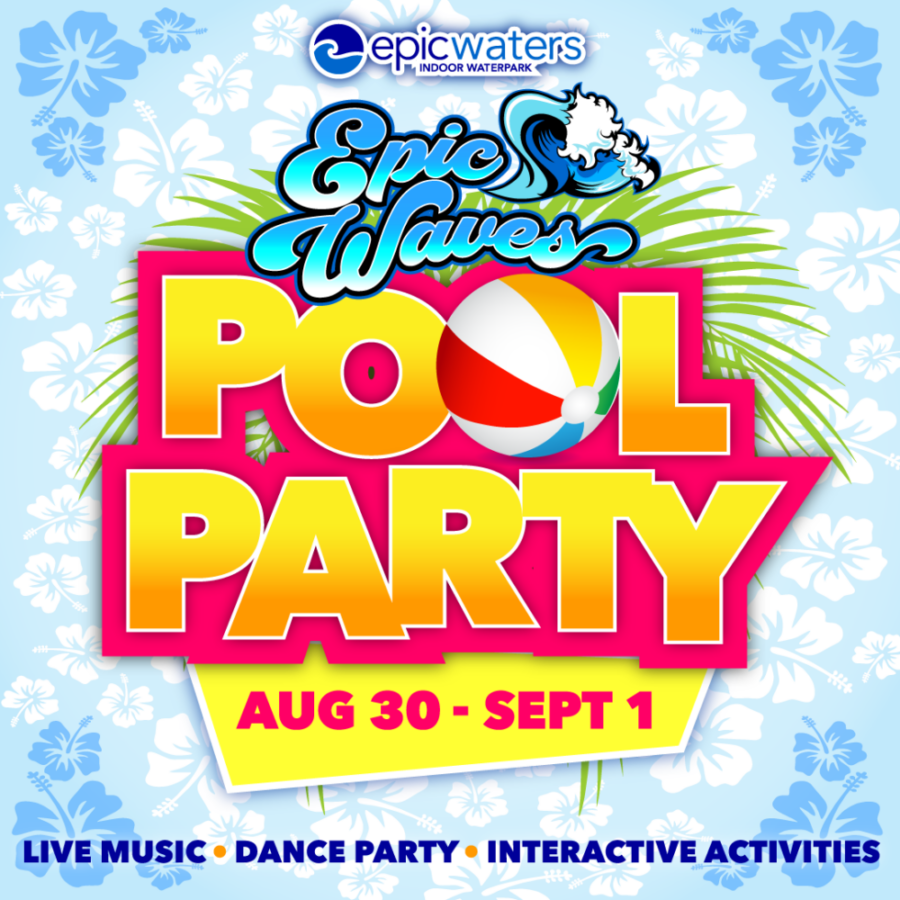 Epic Waters Pool Party, on Labor Day weekend