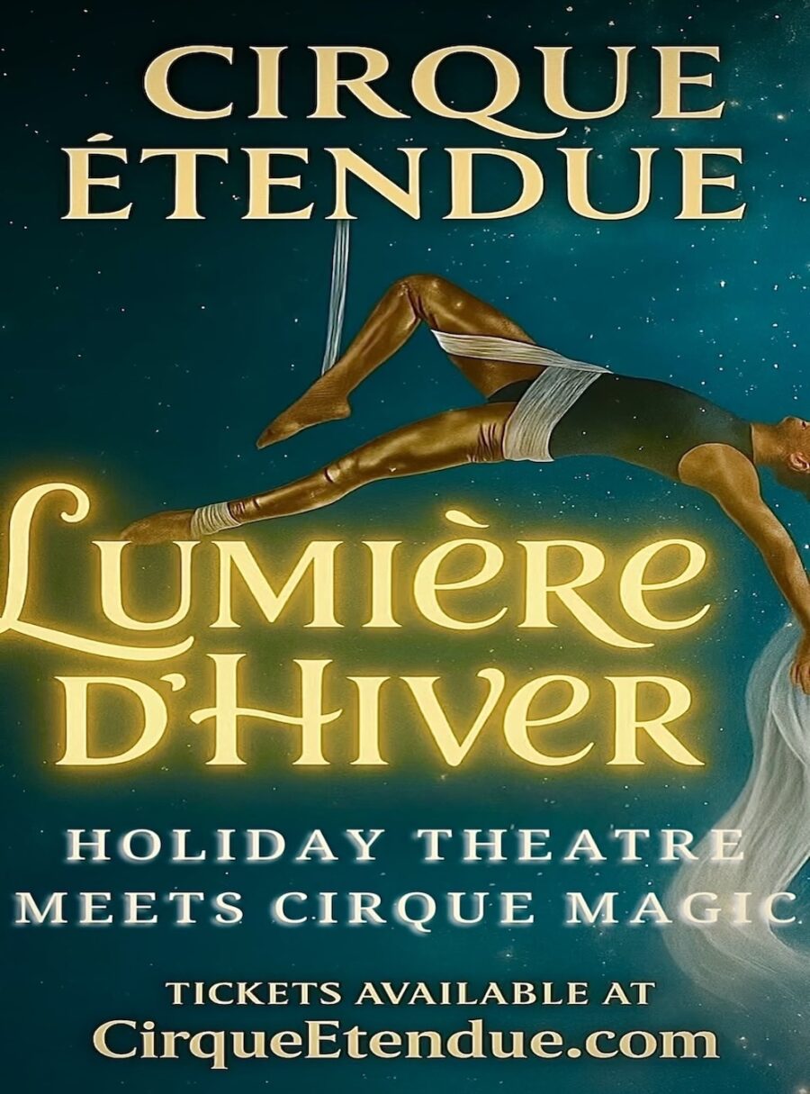 Cirque Étendue Presents: Lumière D'Hiver; Photo courtesy Cirque Étendue & Kris Ikejiri
