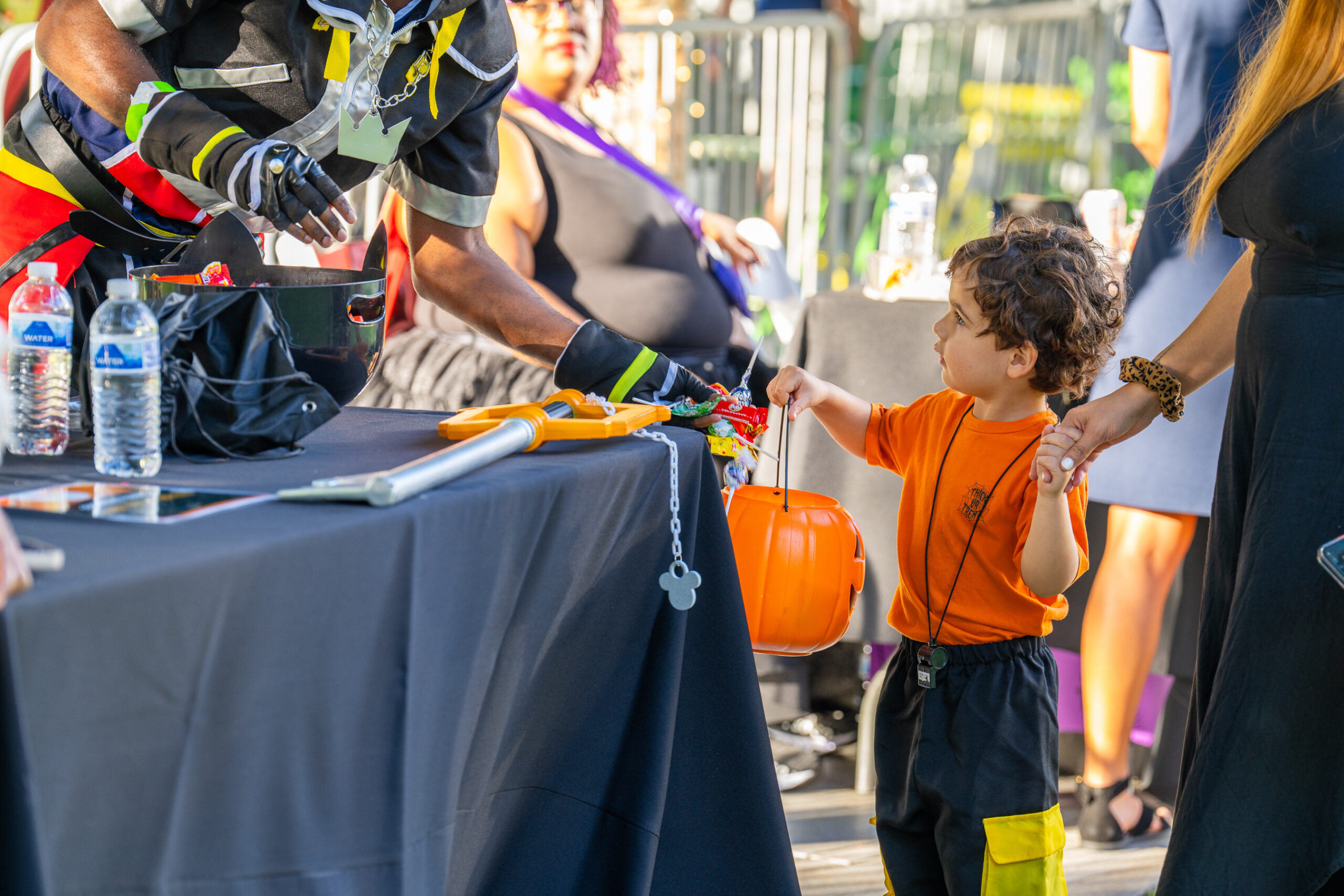 Trick or Treating in the Park, photo courtesy Klyde Warren Park
