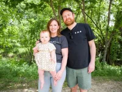 Texas Director, Trust for Public Land, Molly Morgan with family, photo courtesy Brittany Gryder