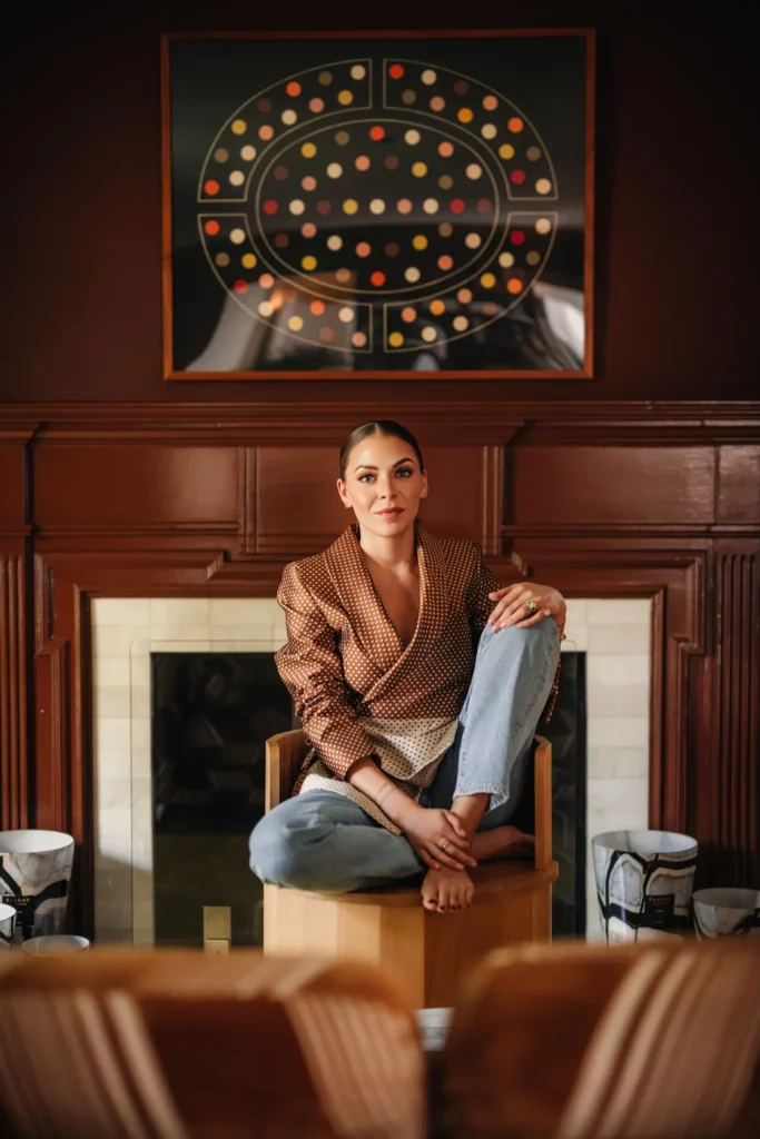 Highland Park fashion insider and new mom Keenan Silverman, photo courtesy Chase Hall