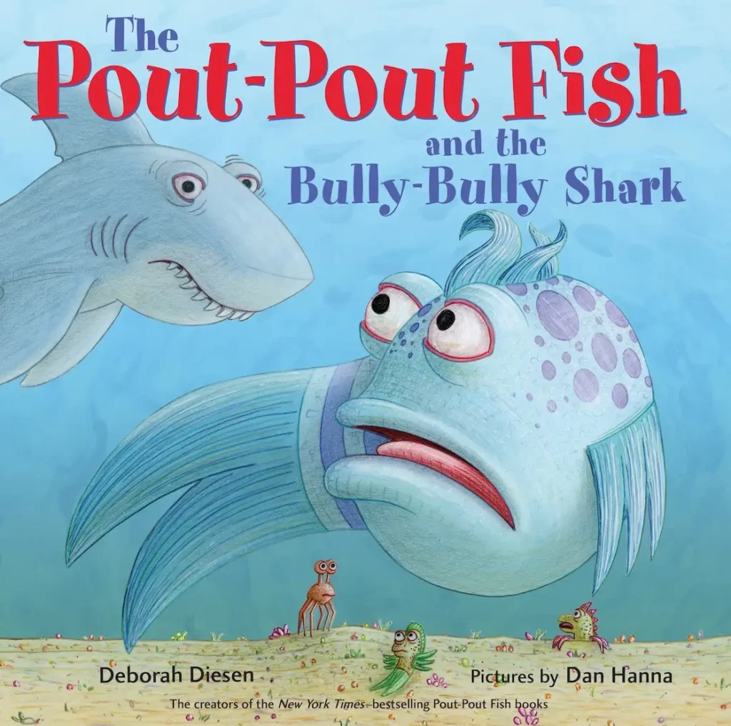 The Pout-Pout Fish and the Bully-Bully Shark, photo courtesy Macmillan Children's Publishing Group